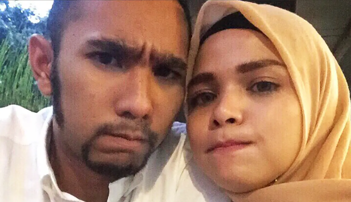 Henry Baskoro Hendarso foto bersama sang istri Rosmanizar. Mantan suami Ayu Ting Ting ini telah melayangkan permohonan talak cerainya terhadap Rosmanizar ke Pengadilan Agama Jakarta Timur. (Instagram/@rosmanizar_baskoro)