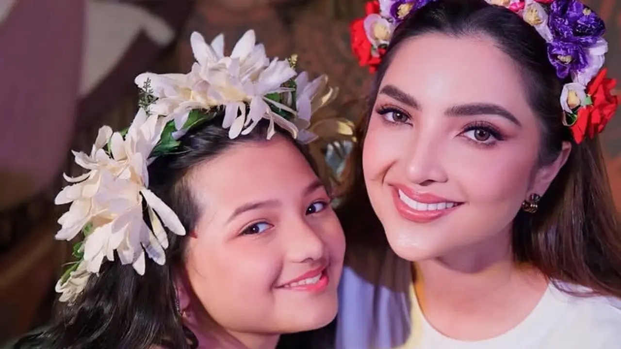 Arsy Totalitas Cosplay Jadi Moana di Pesta Ulang Tahun ke-10, kompak dengan Ashanty