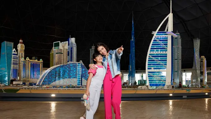 Foto salah satu destinasi di Dubai