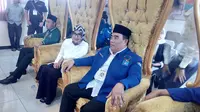 Pasangan bakal calon (Balon) Bupati dan Wakil Bupati Garut, Jawa Barat, Agus Supriadi dan Imas Aan Ubudiyah. (Liputan6.com/Jayadi Supriadin)