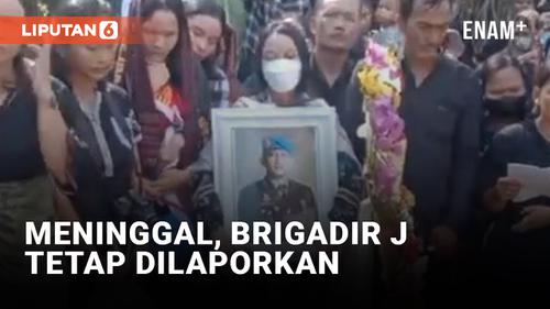 VIDEO: Brigadir J Tetap Dilaporkan Meski Meninggal Pada Kasus Polisi Tembak Polisi