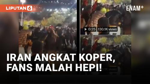 VIDEO: Fans Rayakan Kekalahan Timnas Iran Atas AS di Piala Dunia 2022