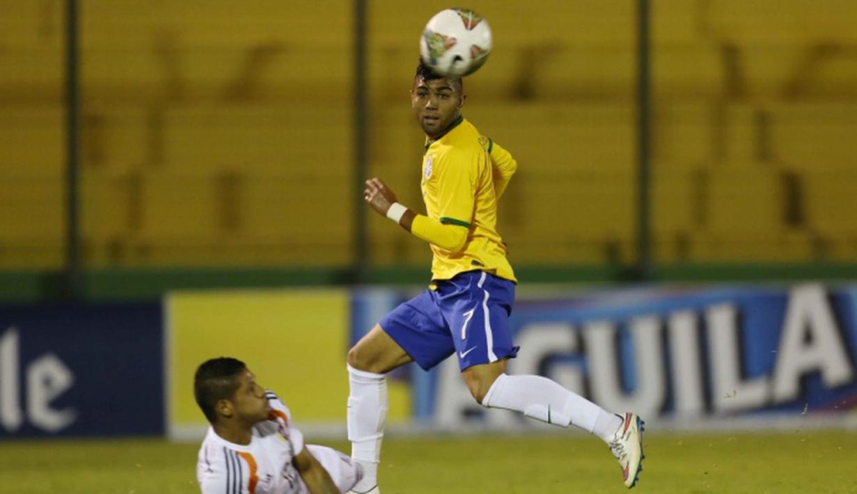 Seperti Neymar, Robinho, dan Pele, Gabriel Barbosa juga berasal dari klub Santos. Pemain berusia 19 tahun ini diprediksi bakal bersinar seperti pendahulunya. (Gabrielbarbosa.net)