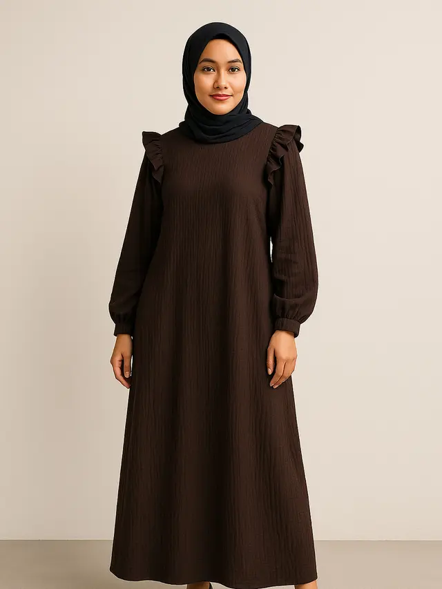 Rekomendasi Gamis Polos Simple dan Modis