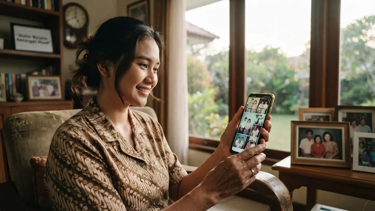 Alasan Orang Suka Menyimpan Foto Lama di HP
