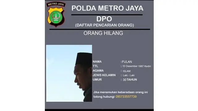 Editan kocak (Sumber: Twitter/@666hotlinecall)
