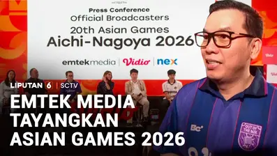 Ajang kompetisi multiolahraga tingkat benua Asia, Asian Games 2026, akan berlangsung di Aichi dan Nagoya, Jepang. Menandai momentum bersejarah tersebut, EMTEK Media secara resmi akan menayangkan seluruh rangkaian multicabang olahraga melalui platform...