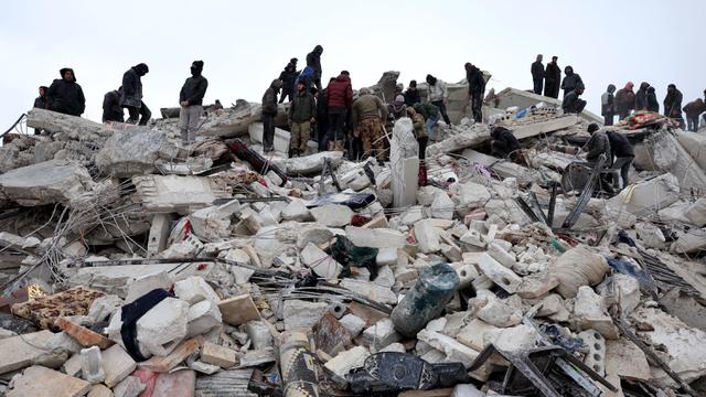 Pencarian Korban dan Penyintas Gempa Turki dan Suriah