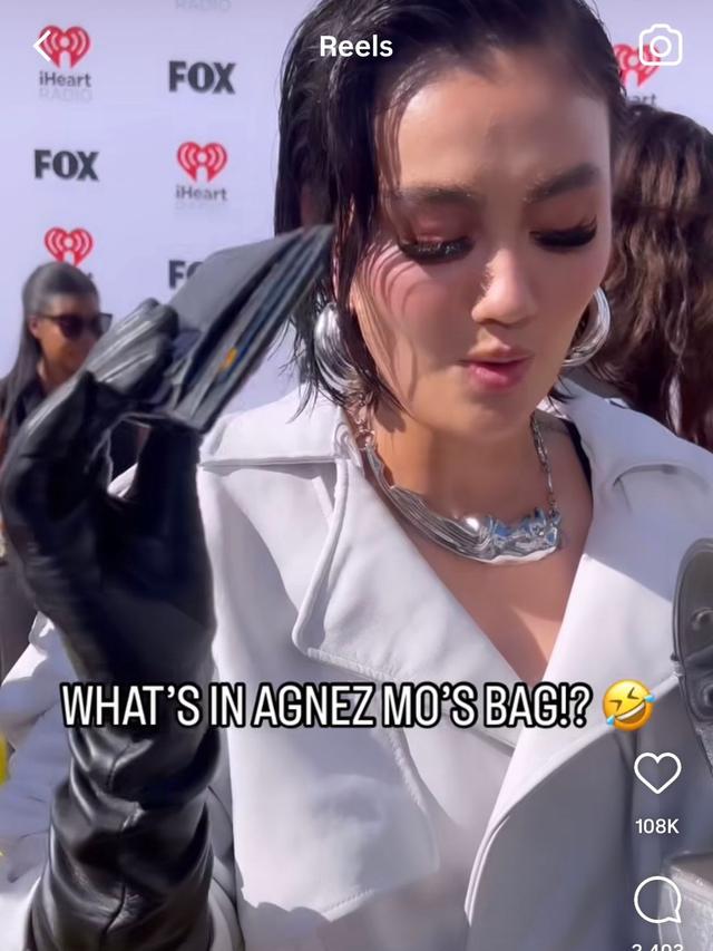 Potret Agnez Monica (Sumber: Instagram/iheartradio)