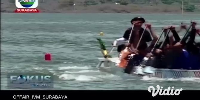 VIDEO: Genjot Wisata Lewat Festival Perahu Naga di Muara Pantai Jember