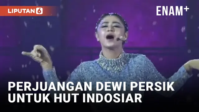 Dewi Persik Rela Pinggulnya Sakit Demi HUT Indosiar ke-28