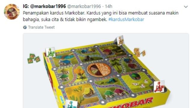 kardus baru Markobar (foto: twitter/@markobar1996)