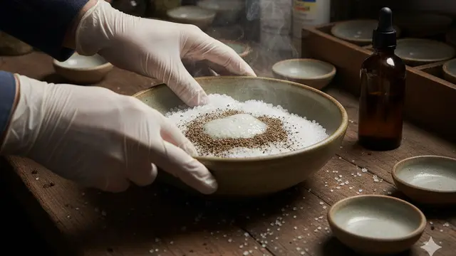 Cara Mengusir Tikus dengan Garam (Foto: Gemini AI)