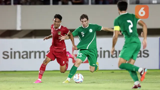 Timnas Indonesia U-23 vs Timnas Turkmenistan U-23 Grup K Kualifikasi Piala Asia U-23 2024