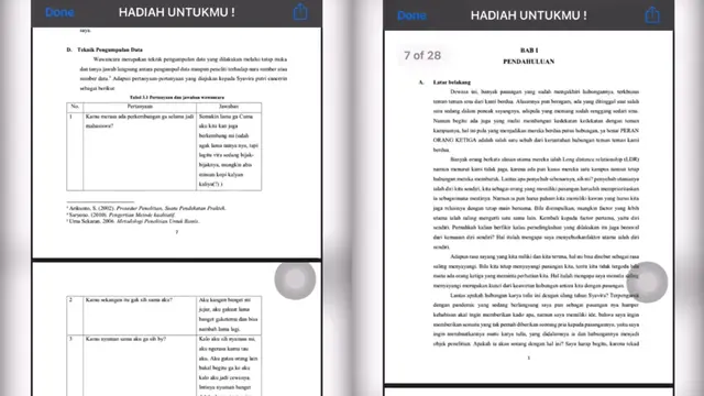 Seorang pria beri hadiah romantis untuk kekasihnya.