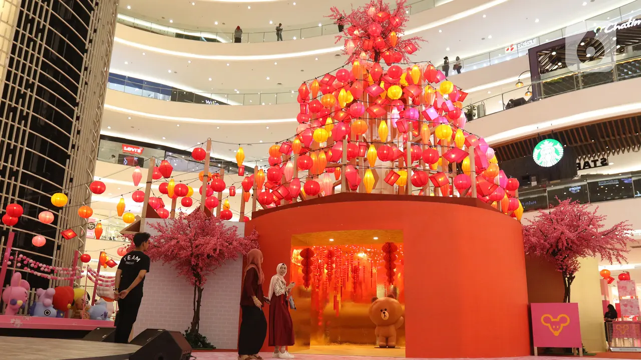 Sambut Imlek, Senayan City Hadirkan Instalasi Mega Brown