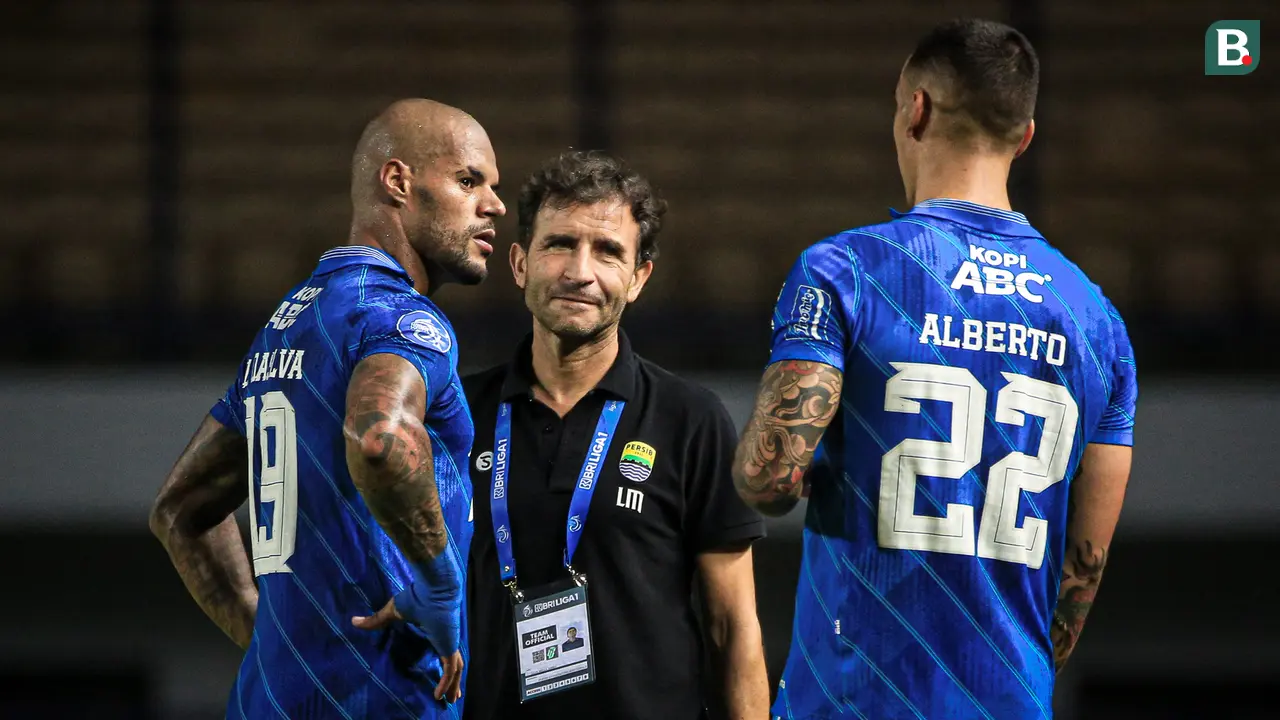 Foto: Momen Terakhir Luis Milla Bersama Persib Bandung di BRI Liga 1 2023 / 2024