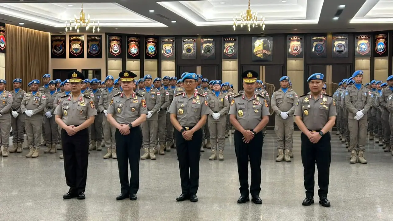 Polri Beberkan Tugas Satgas FPU 7 Minusca di Afrika Tengah