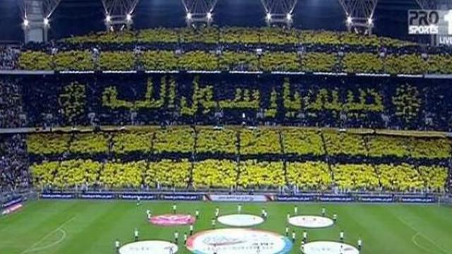 Aksi Suporter Al Ittihad