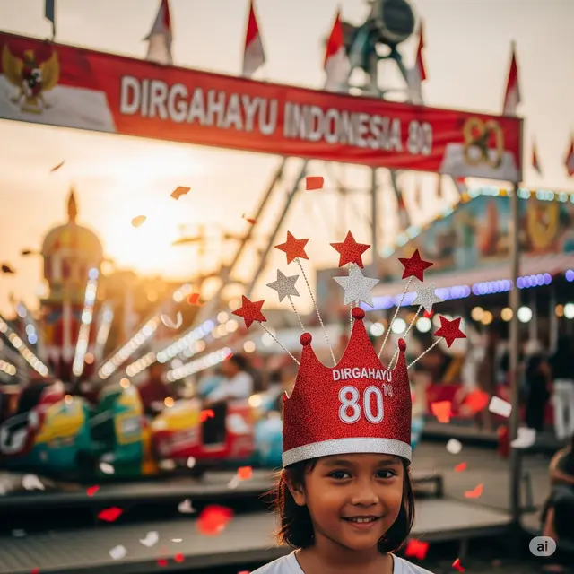Mahkota Glitter Berkilau