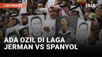 VIDEO: Gambar Ozil Balas Aksi Tutup Mulut Jerman di Piala Dunia