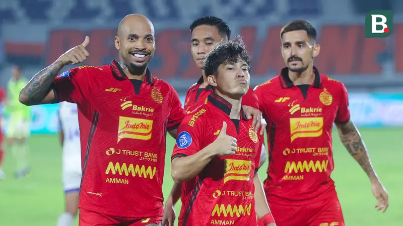 Foto: Puasnya Pemain Persija Bungkam PSIS Semarang, Macan Kemayoran Akhiri Puasa Kemenangan di BRI Liga 1