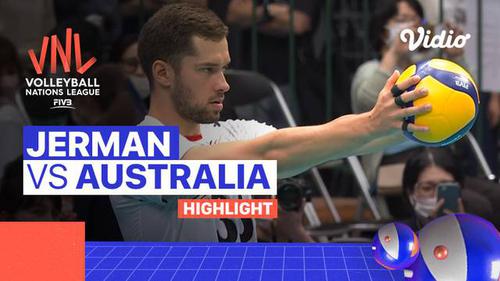 VIDEO: Australia Kalah dari Jerman di Pekan 3 Volleyball Nations League Putra 2022