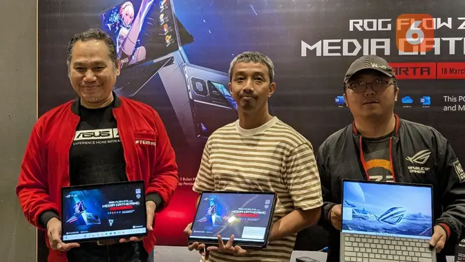 <p>Asus ROG Flow Z13 Rilis di Indonesia! Tablet Gaming Monster dengan Spesifikasi Gahar, Harganya? (Liputan6.com/ Yuslianson)</p>