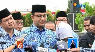 Satu bulan bekerja sendiri tanpa wakil, Gubernur DKI Jakarta Anies Baswedan, pasrahkan keputusan pada Ketum Gerindra, Prabowo Subianto.