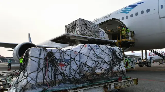 Indonesia Kedatangan Vaksin AstraZeneca