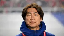 Pelatih Korea Selatan, Hong Myung-bo. (Jung Yeon-je / AFP)