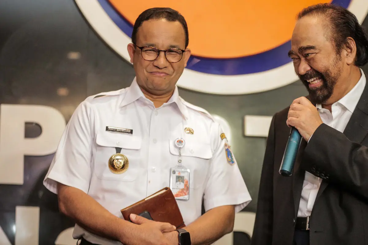 Anies Baswedan Bertemu Surya Paloh