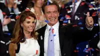 Sungguh mengejutkan, Maria Shriver ternyata masih jadi istri sah Arnold Schwarzenegger (AP PHoto)