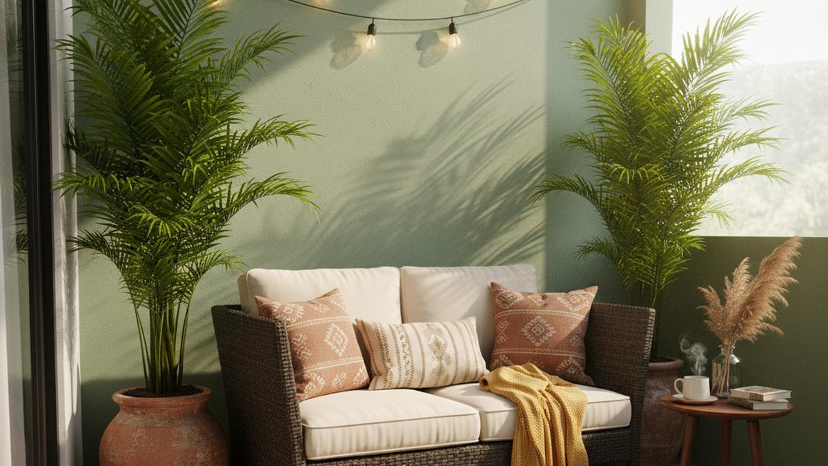 7 Ide Kombinasi Furnitur dan Tanaman untuk Teras Kecil yang Cozy ala Kafe di Rumah