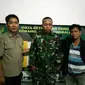 Tukang ojek berlagak jadi tentara (Liputan6.com/Raden Fajar)