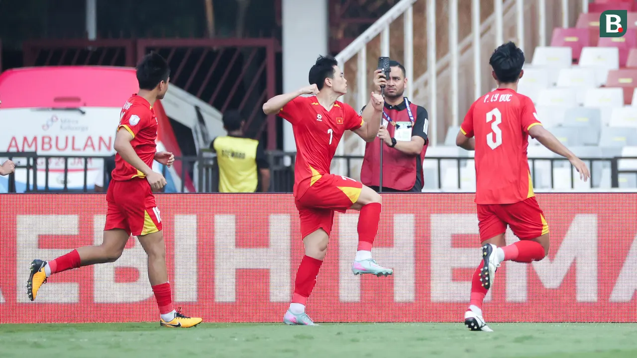 Foto: Jinakkan Filipina, Timnas Vietnam U-23 Kunci Satu Tempat di Final Piala AFF U-23 2025