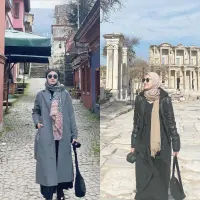 Zee Zee Shahab diketahui memulai liburan serunya di Turki sejak, Minggu (20/3/2022) lalu. (Instagram/zeezeeshahab).