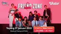 Drama Thailand Friend Zone (2018) bisa disaksikan di layana streaming Vidio lengkap dengan Subtitle Bahasa Indonesia. (Dok. Vidio)