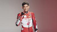 Fadillah Arbi akan mentas di JuniorGP 2023. (Dokumentasi Astra Honda)