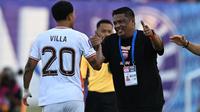 Juan Villa dalam laga pekan kelima BRI Super League 2025/2026 antara PSIM Yogyakarta Vs Borneo FC Samarinda di Stadion Sultan Agung, Bantul, Minggu (14/9/2025). (Dok. Borneo FC Samarinda)