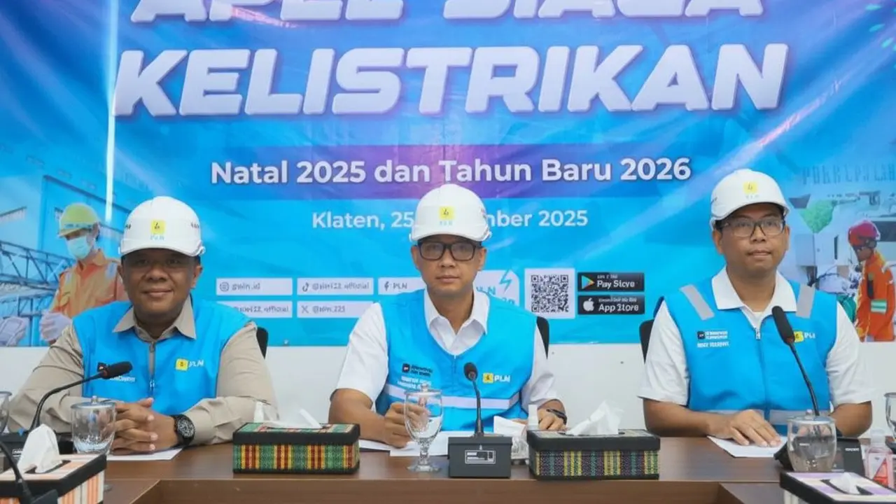 PLN memastikan kesiapan pasokan listrik andal dalam menghadapi periode Natal 2025 dan Tahun Baru 2026. (Foto:PLN)