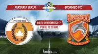 Liga 1_Perseru Serui Vs Pusamania Borneo FC (Bola.com/Adreanus Titus)