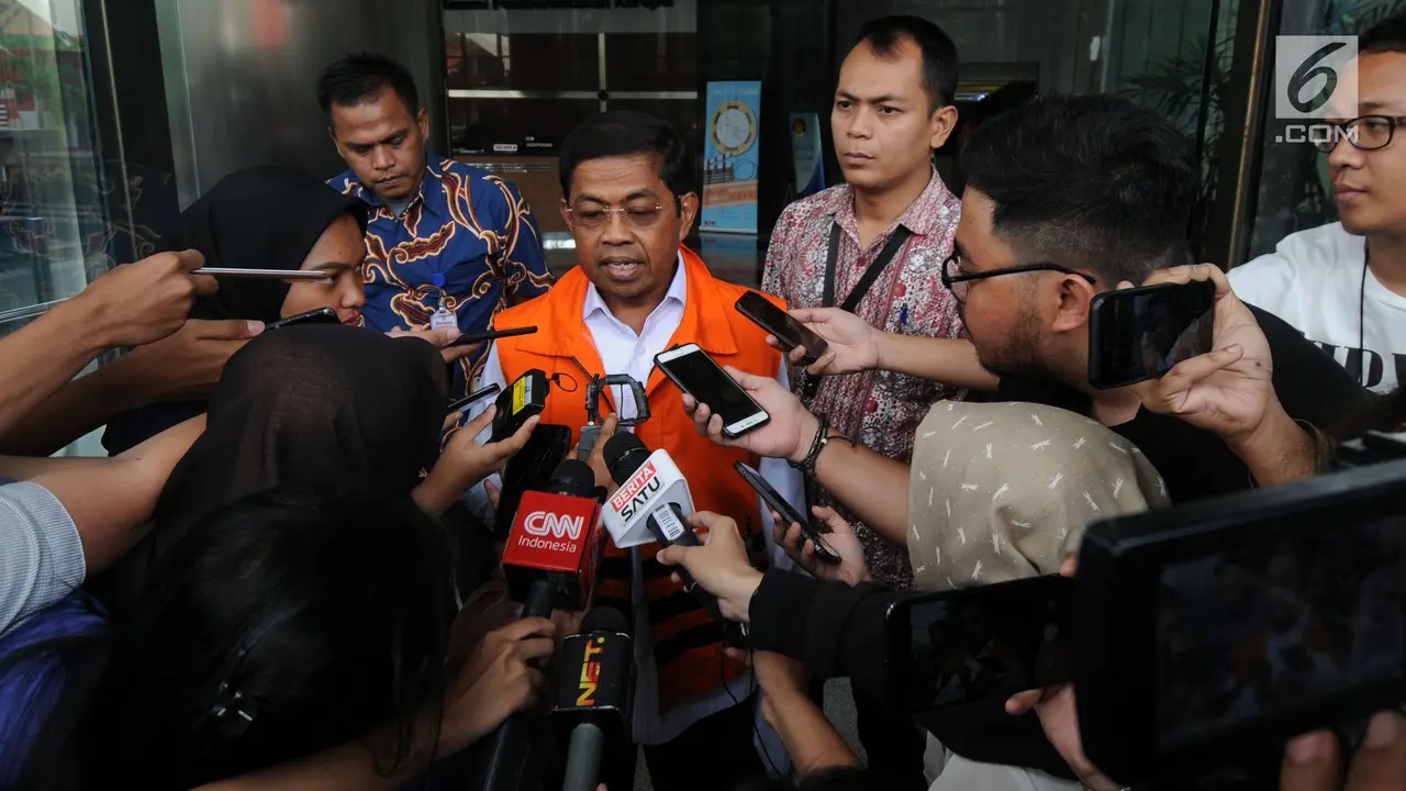 Pasca-Ditahan, Idrus Marham Jalani Pemeriksaan Perdana