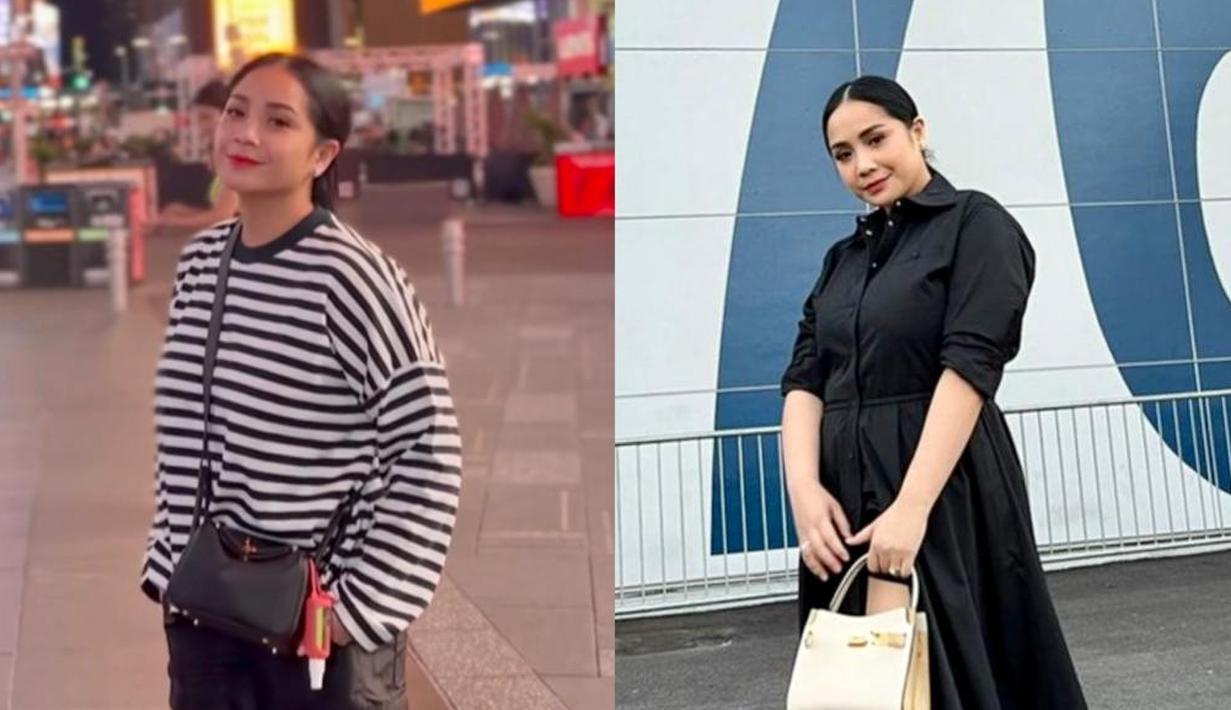 <p>Nagita Slavina tengah berada di Amerika Serikat. Selain menghadiri gelaran New York Fashion Week, mereka juga sekalian berlibur. Selama di New York, ibu 2 anak itu kerap tampil santai namun tetap stylish. (Instagram/raffinagita1717).</p>