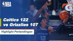 Berita Video Highlights NBA, Boston Celtics Kalahkan Memphis Grizzlies 122-107