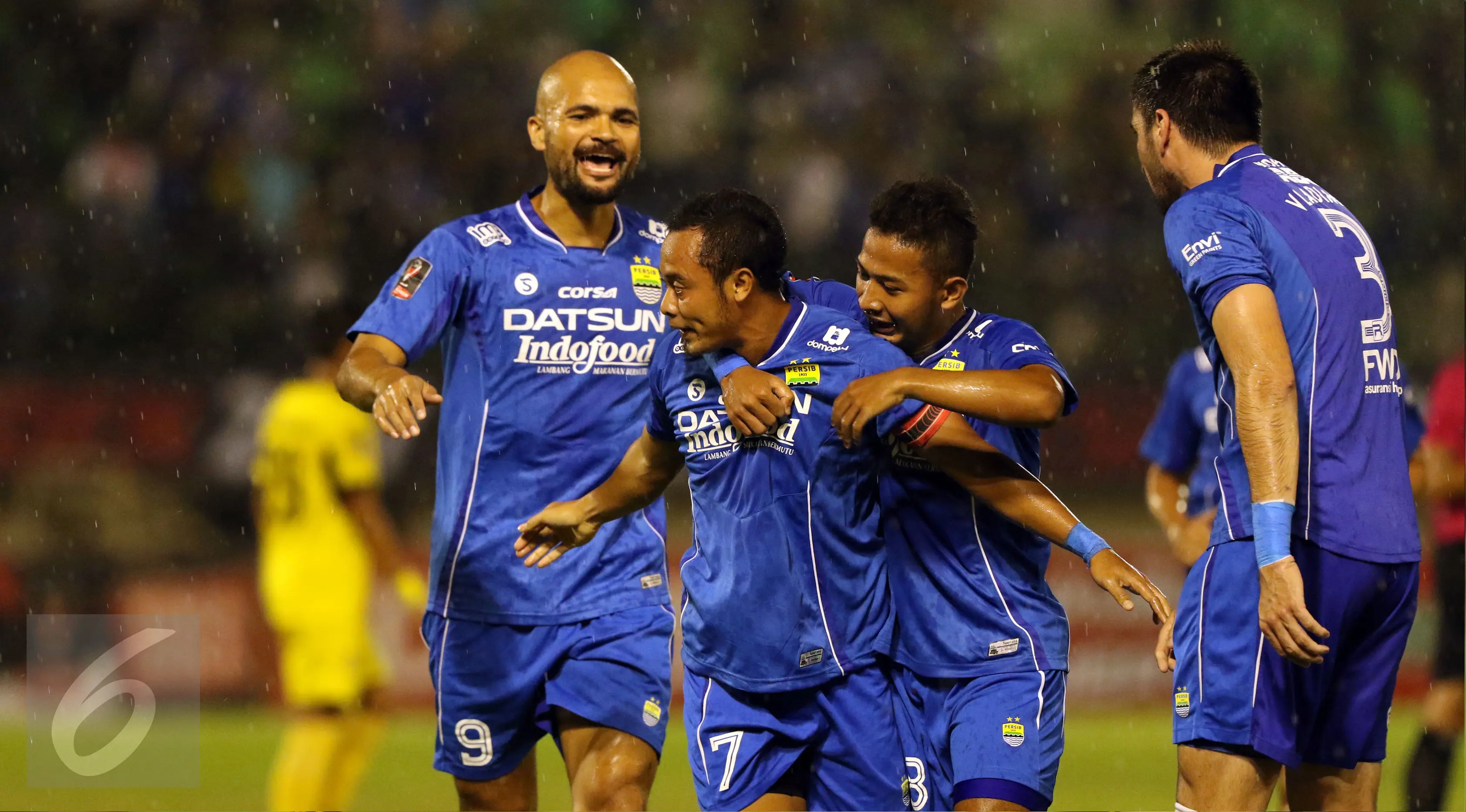 Persib Bandung dianggap memiliki skuat yang berkualitas. (Liputan6.com/Helmi Fithriansyah)