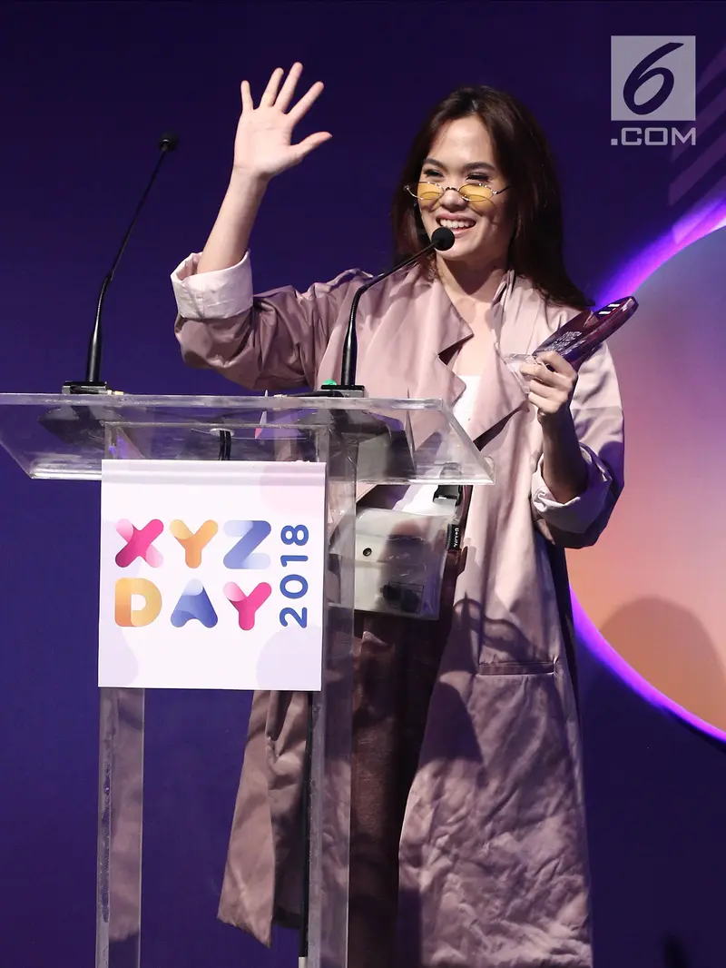 Sherly Sheinafia Sabet Penghargaan Best Creator For Music di XYZ Day 2018