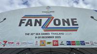 Fan Zone SEA Games 2025 di Bangkok. (Bola.com/Muhammad Adi Yaksa)