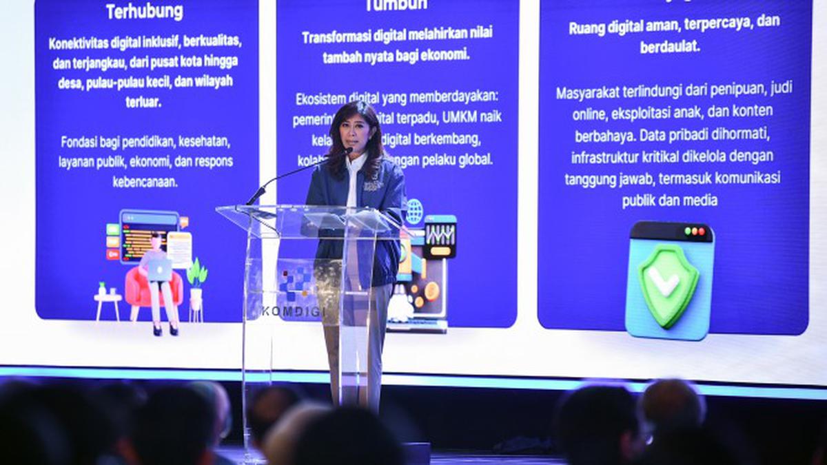 Kemkomdigi Tetapkan T3 Jadi Arah Baru Indonesia Digital 2025 hingga 2029