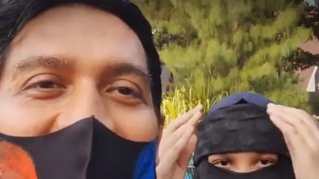 Lucky Hakim dan Putrinya